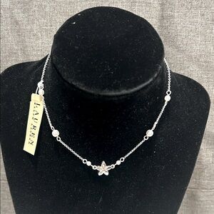 Lauren Ralph Lauren Silver Necklace with Star Charm